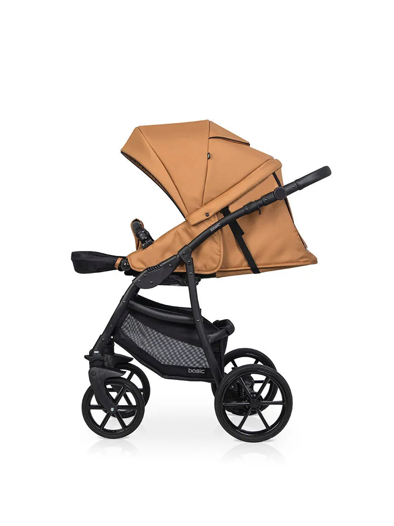 Cochecito 3 en 1 RIKO BASIC color Camel capazo