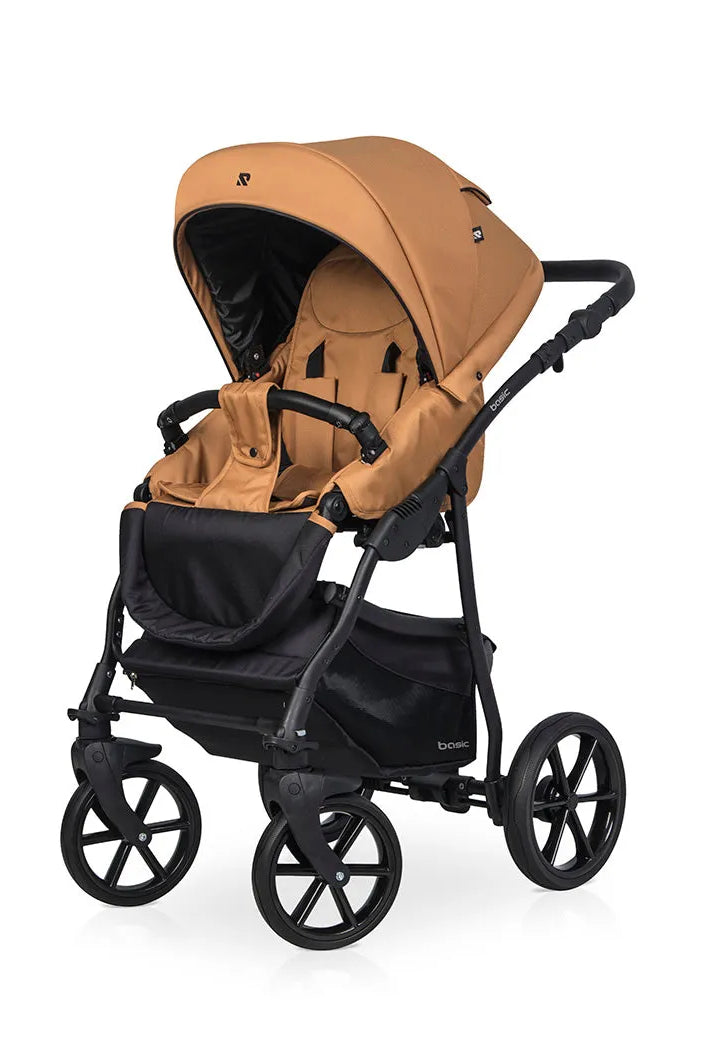 Cochecito 3 en 1 RIKO BASIC color Camel Frontal