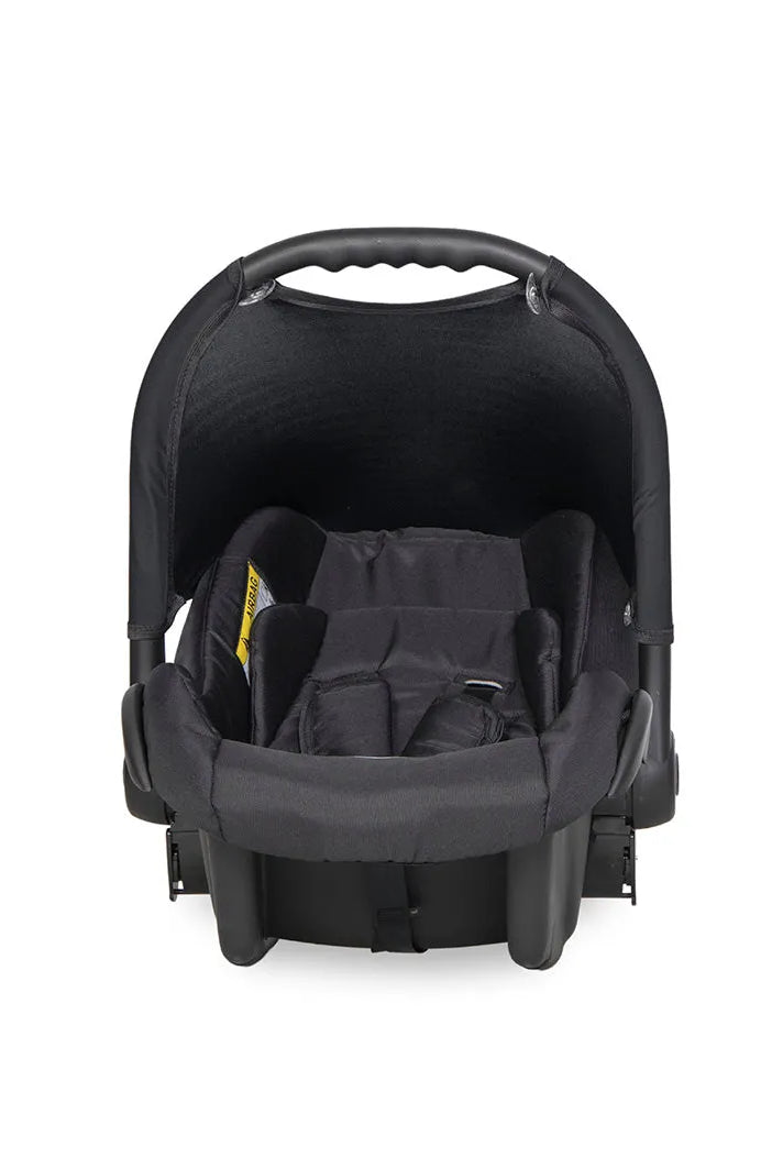 Cochecito 3 en 1 RIKO BASIC color Negro silla de paseo frontal