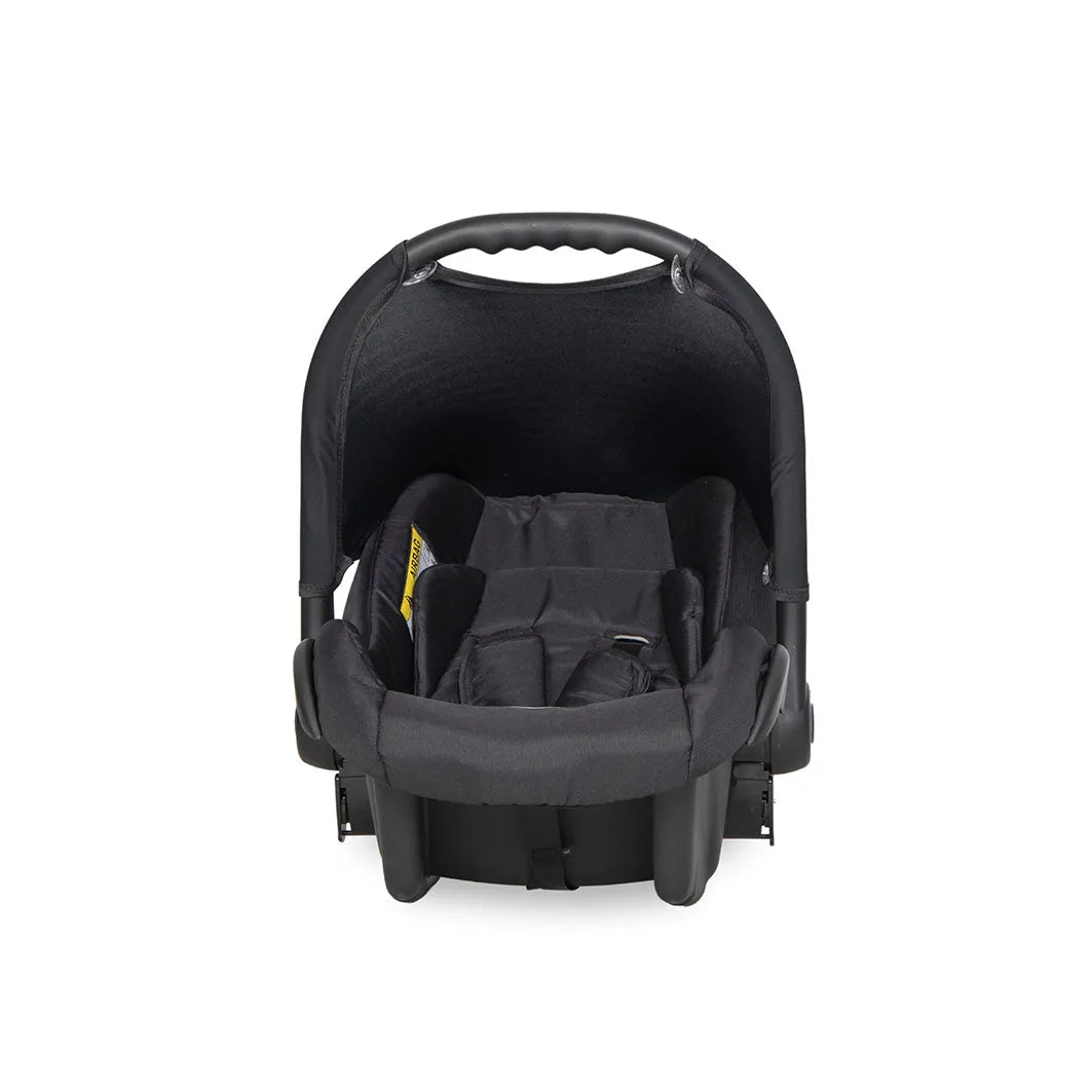 Cochecito 3 en 1 RIKO BASIC color Negro silla de paseo frontal