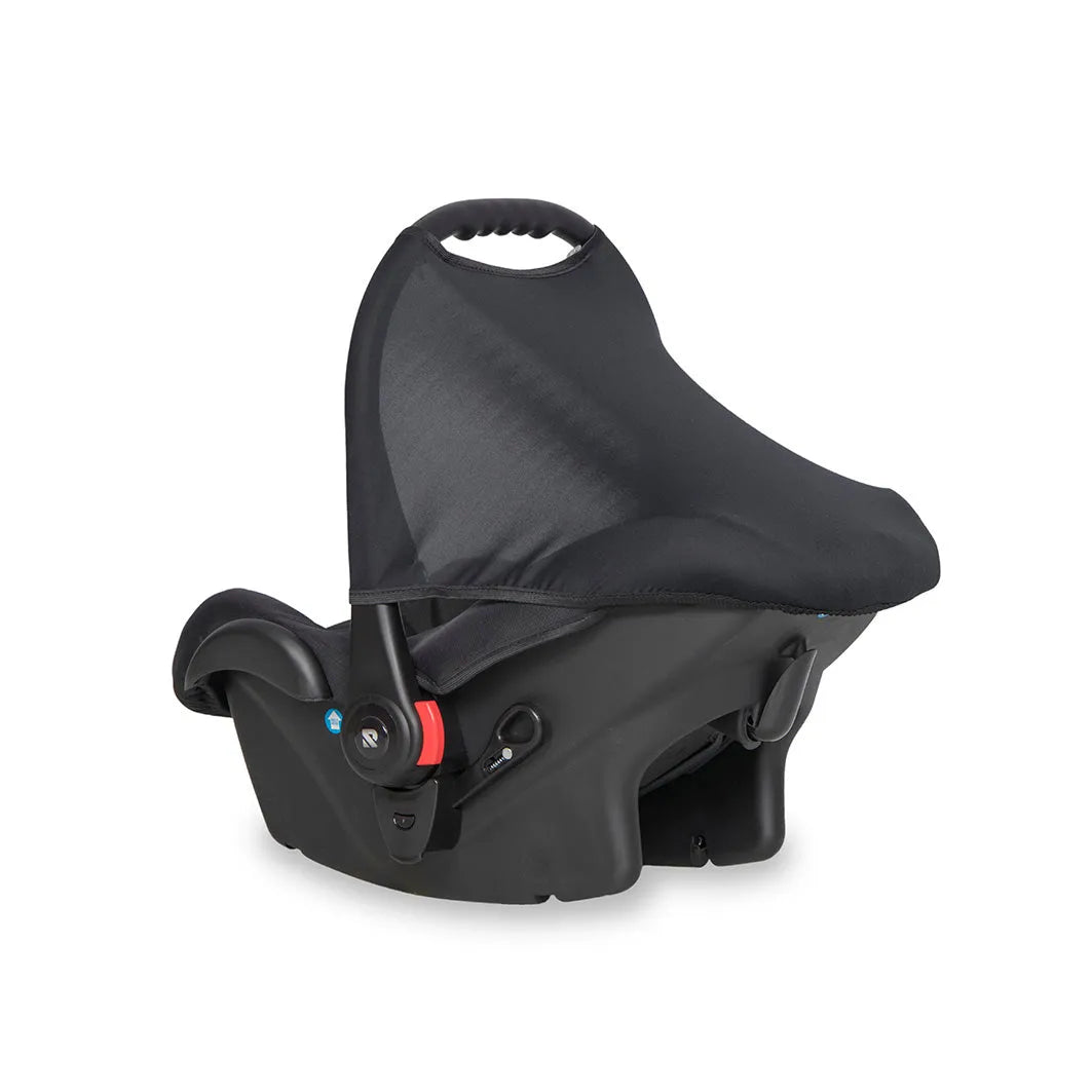 Cochecito 3 en 1 RIKO BASIC color Negro silla e paseo vista lateral derecha