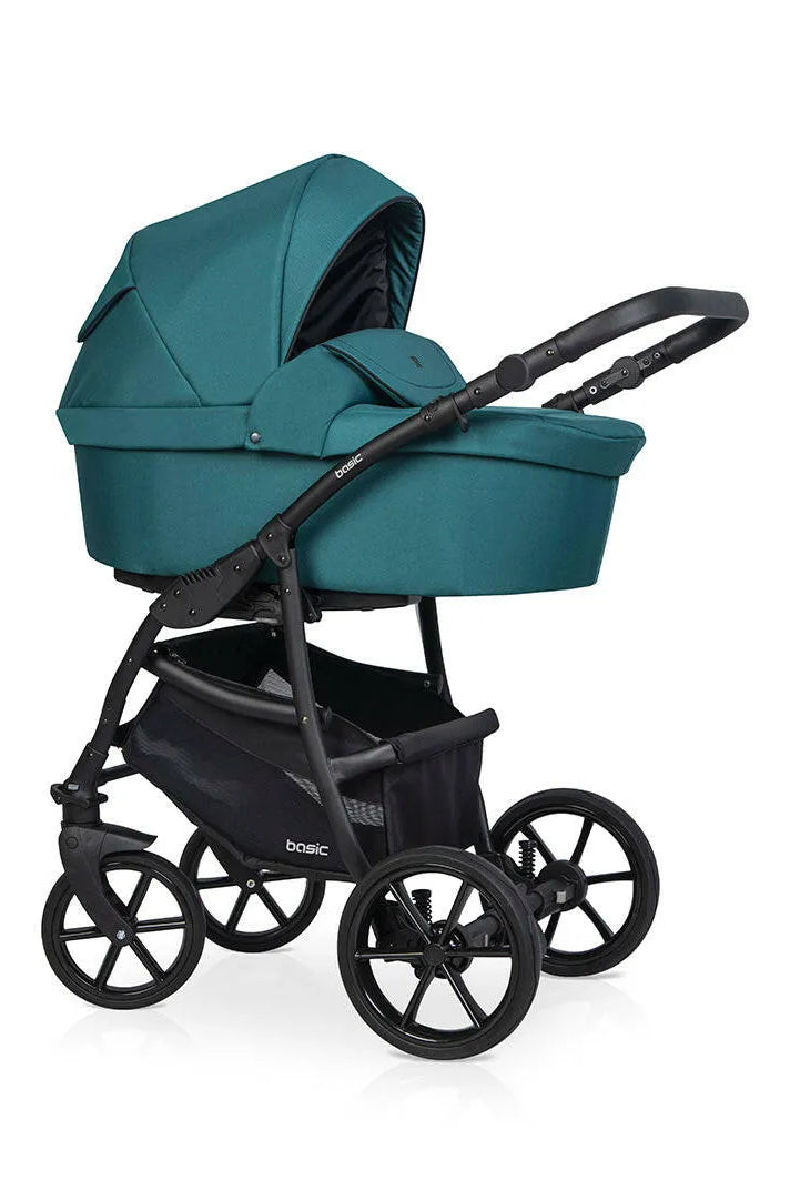 Cochecito 3 en 1 RIKO BASIC color Verde