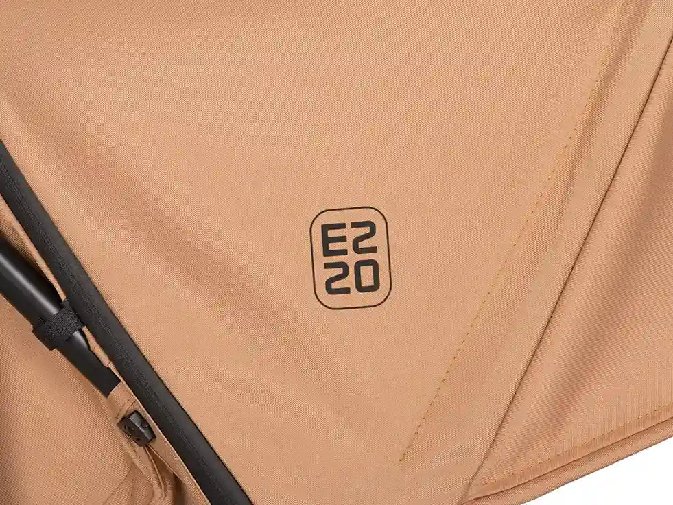 Detalle tapicería silla de paseo EZZO Euro Cart Camel color Camel