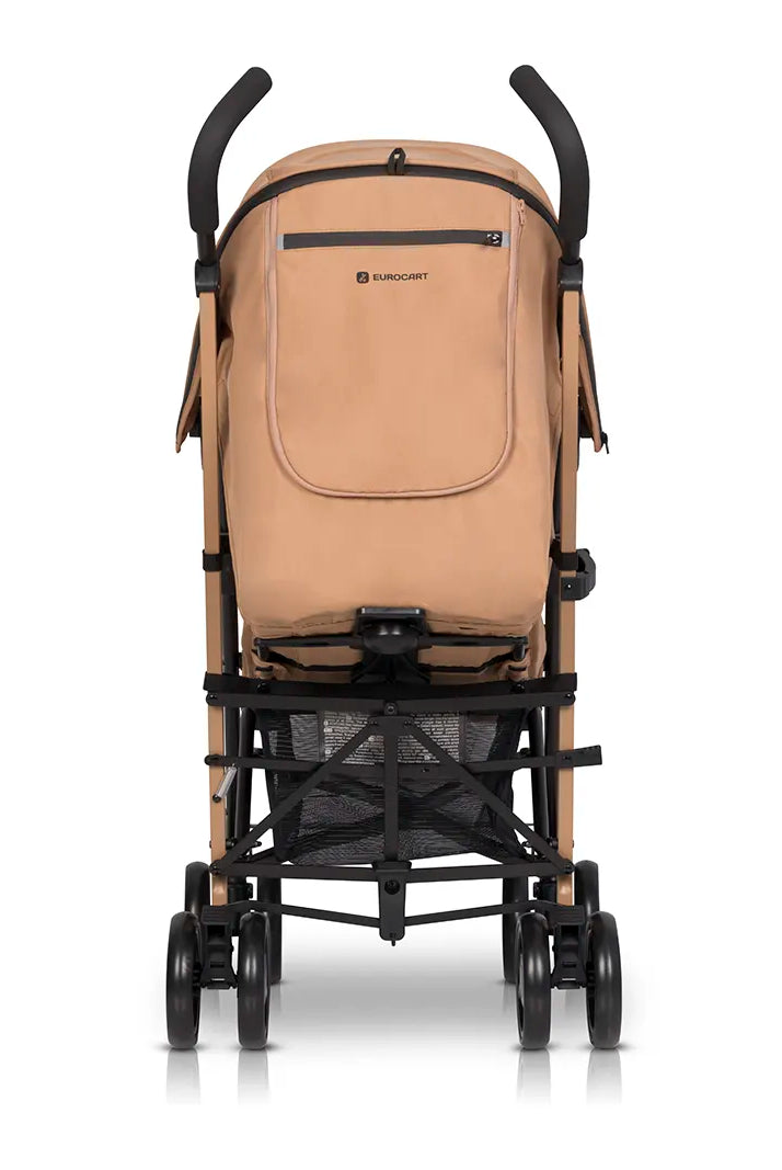 Silla de paseo plegada EZZO Euro Cart Camel compacta y ligera