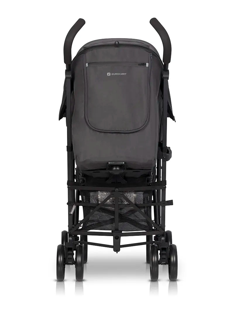 Silla de paseo EZZO Euro Cart Iron plegado compacto paraguas