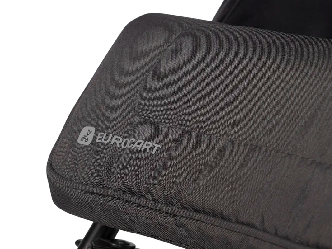 Vista lateral silla de paseo EZZO Euro Cart Iron plegada