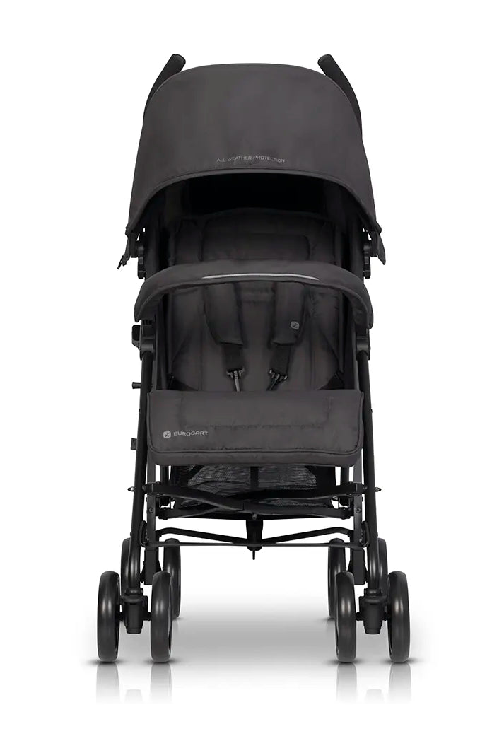 Silla de paseo ligera EZZO Euro Cart Iron vista trasera