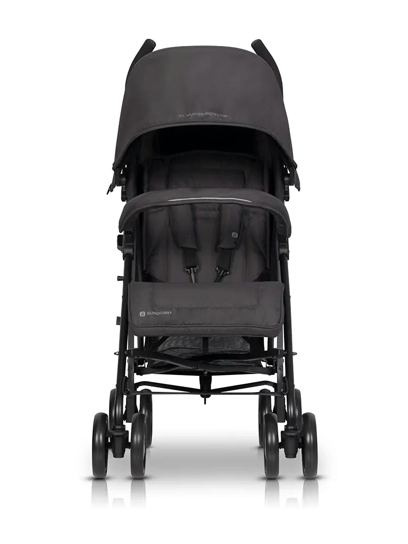 Silla de paseo ligera EZZO Euro Cart Iron vista trasera