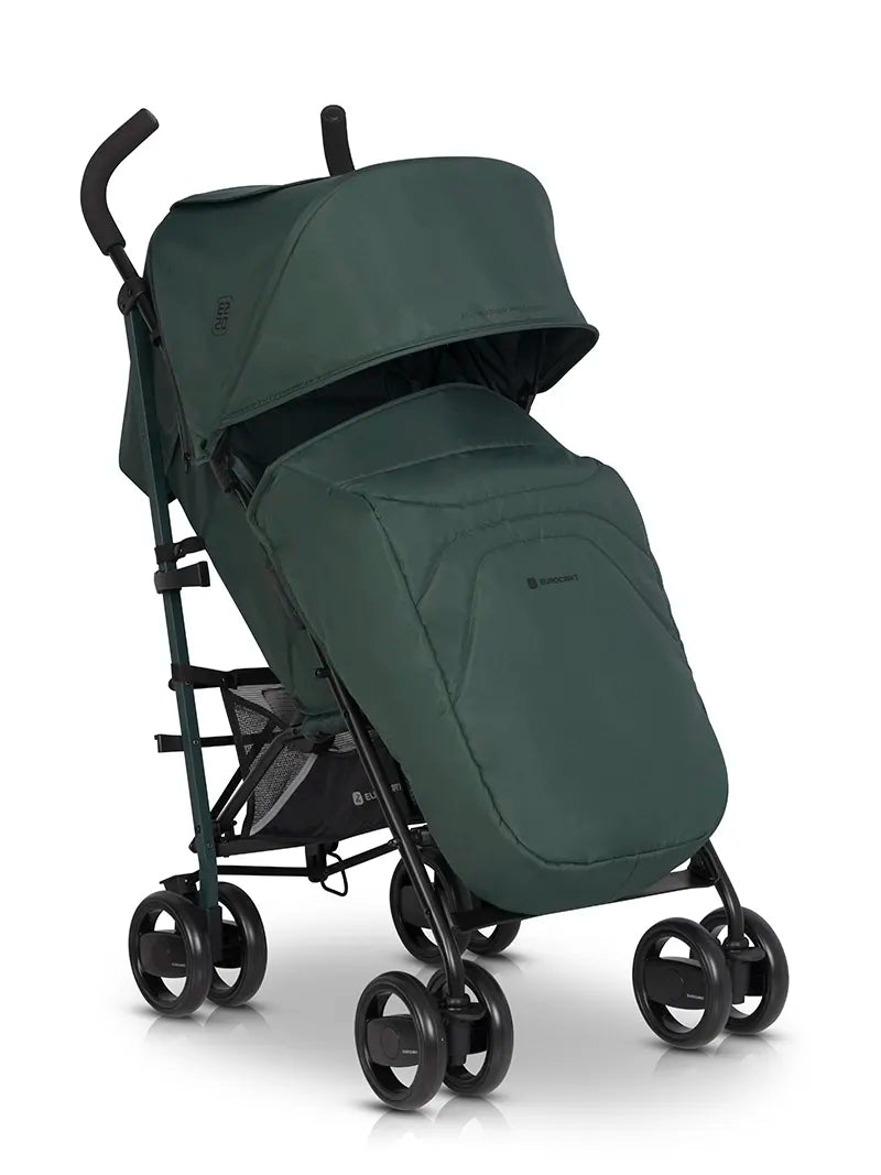Carrito de bebé EZZO Euro Cart Jungle vista lateral color verde