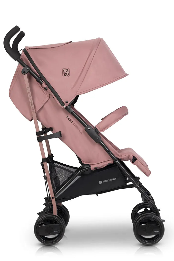 Carrito de paseo EZZO Euro Cart Rose capota abierta