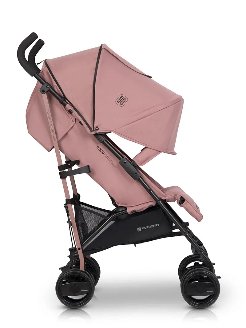 Silla de paseo EZZO Euro Cart Rose respaldo reclinado