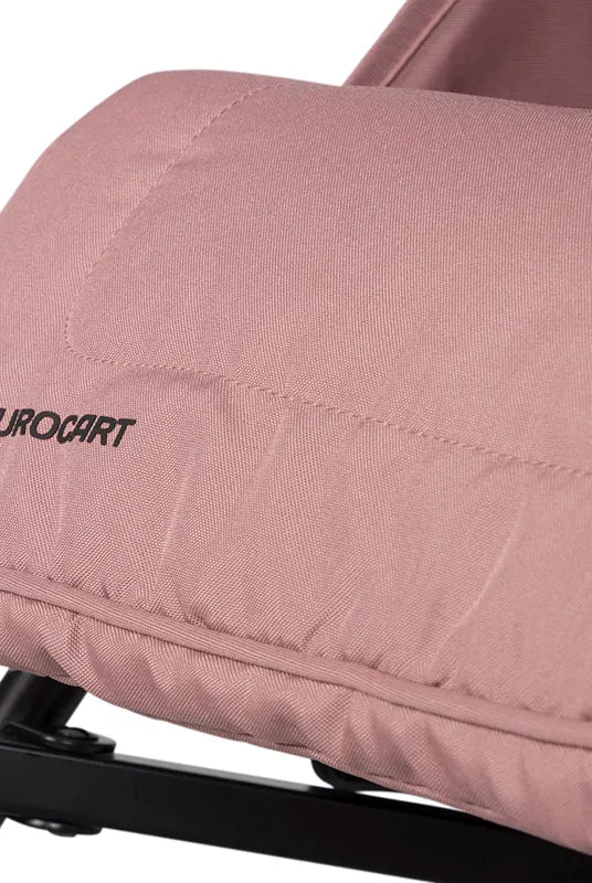 Vista lateral silla de paseo EZZO Euro Cart Rose plegada
