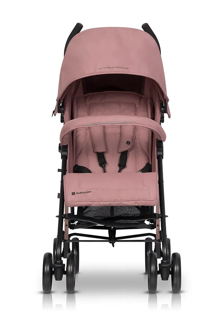 Silla de paseo ligera EZZO Euro Cart Rose vista trasera