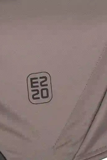 Detalle tapicería verde silla de paseo EZZO Euro Cart Taupe