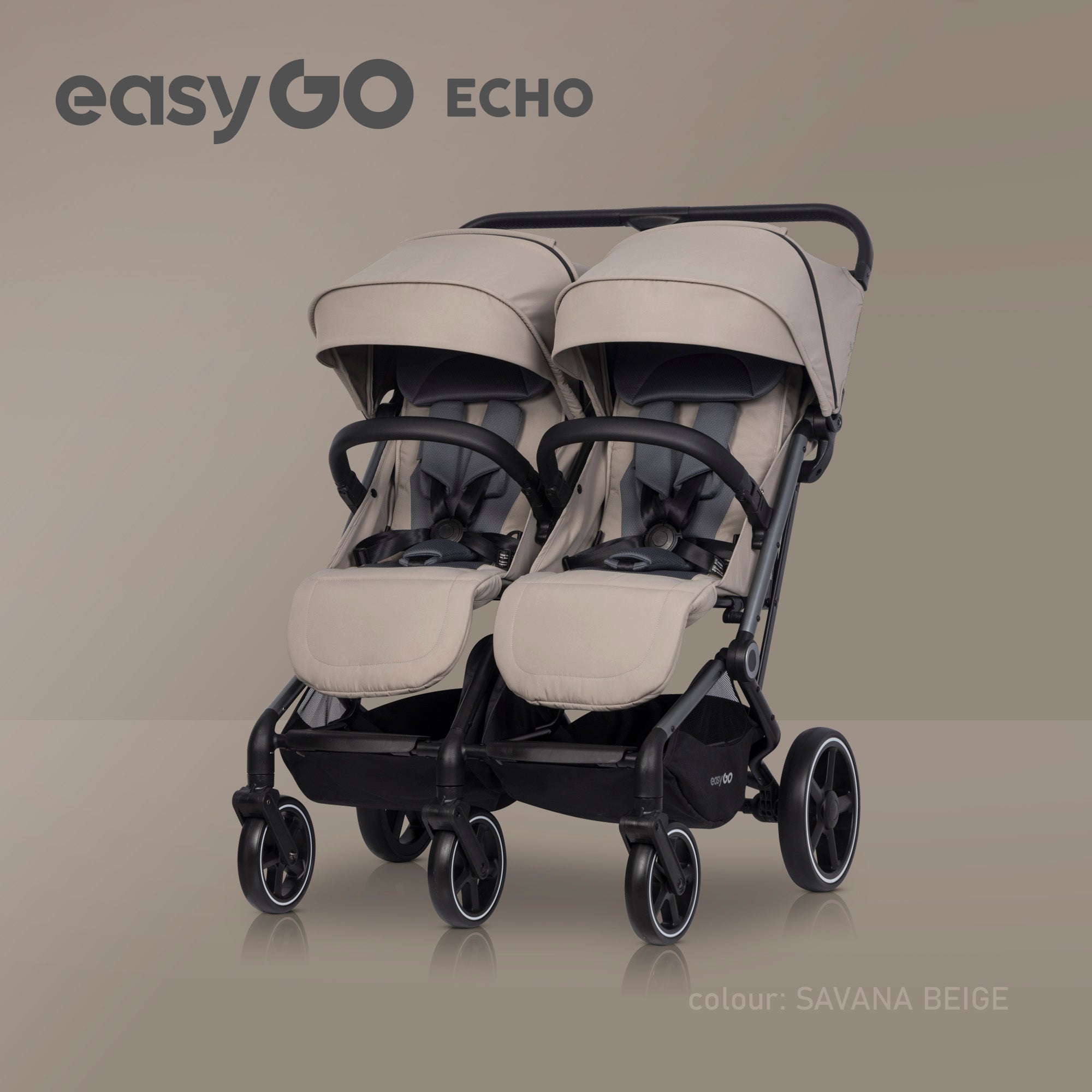 Carrito Echo EasyGo para familias urbanas: ligereza real para el día a día