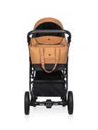 Cochecito 3 en 1 RIKO BASIC color Camel Bolsa Shopping