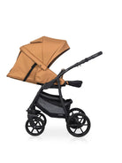 Cochecito 3 en 1 RIKO BASIC color Camel ruedas