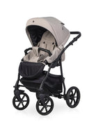 Cochecito 3 en 1 RIKO BASIC color Cappuccino frontal