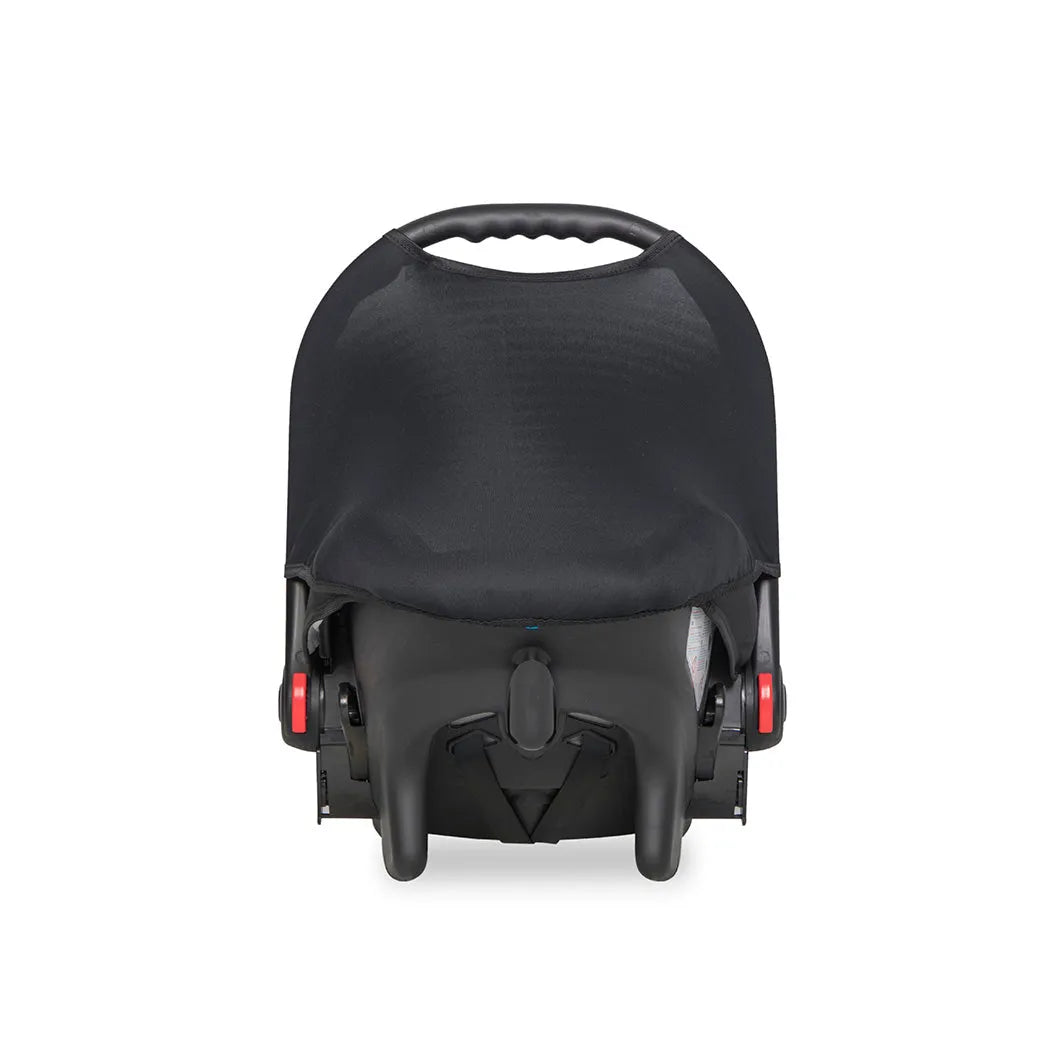 Cochecito 3 en 1 RIKO BASIC color Negro silla de paso vista trasera