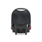 Cochecito 3 en 1 RIKO BASIC color Negro silla de paso vista trasera