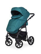Cochecito 3 en 1 RIKO BASIC color Verde Bolsa de dormir
