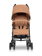 Carrito de bebé EZZO Euro Cart Camel vista trasera con capota XL