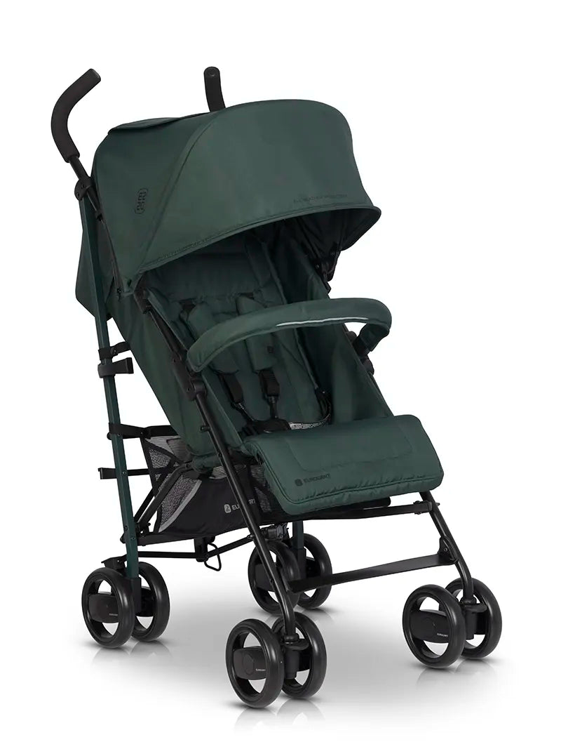 Silla de paseo EZZO Euro Cart Jungle vista frontal carrito verde