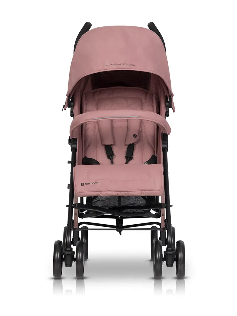 Silla de paseo ligera EZZO Euro Cart Rose vista trasera