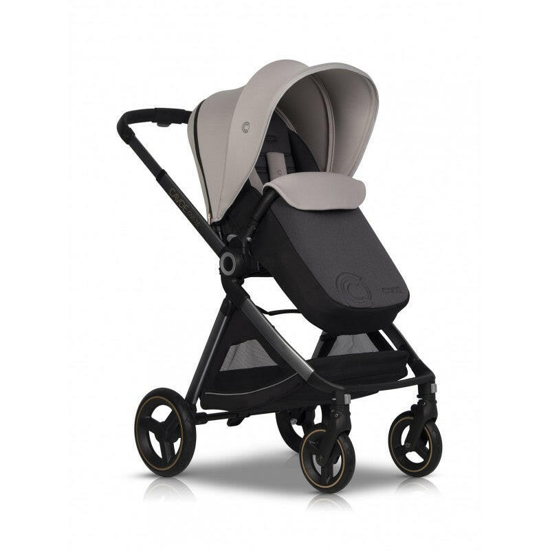Silla de paseo Osis 2.0 color beige vista trasera
